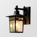 Lampe murale d'extérieur Alessio Black Deco