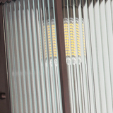 Applique d'extérieur rectangulaire rétro