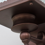 Applique d'extérieur rectangulaire rétro