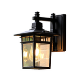 Lampe murale d'extérieur Alessio Black Deco