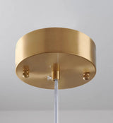 Lampe Suspendue Moderne En Verre Gris Ciel Étoilé