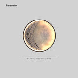 Lampe d'extérieur moderne Elif Moon Shape LED IP65 Waterproof