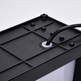 Lampe murale d'extérieur noire et blanche