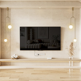 Suspension Moderne en Verre Globe à 2 Lumières en Forme de U pour Salon et Chambre