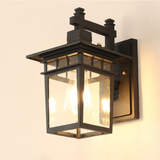 Lampe murale d'extérieur Alessio Black Deco