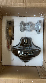 Lampe Suspendue Moderne En Verre Gris Ciel Étoilé