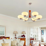 3/5 Tête Bauhaus Chandelier