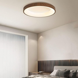 Lampe de plafond en bois naturel