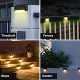 Appliques solaires LED sans fil - Créez l'atmosphère parfaite dans votre jardin!