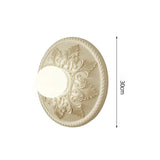 Applique Moderne En Résine Café Laiteux