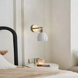 Applique Murale Rétro Fleur Bourgeon Tulipe En Verre