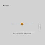 Applique Led Leigh Moderne Ronde/Carrée