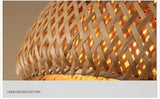 Bamboo Lampe À Suspendre