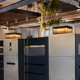 Boîte noire pour poteau d'extérieur