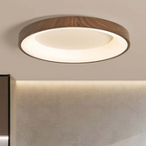 Lampe de plafond en bois naturel