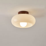 Blanc Vintage Petit Plafonnier De Couloir