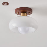 Blanc Vintage Petit Plafonnier De Couloir