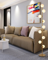 Lampadaire nordique en verre