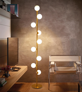 Lampadaire nordique en verre