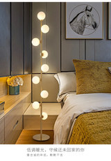 Lampadaire nordique en verre