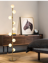 Lampadaire nordique en verre