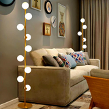 Lampadaire nordique en verre