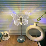 Lampe À Poser En Cristal Butterfly