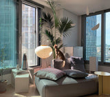 Lampadaire En Papier De Riz