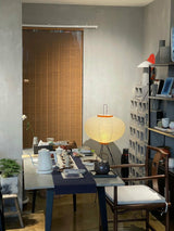 Lampadaire En Papier De Riz