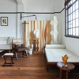 Lampadaire En Papier De Riz