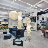 Lampadaire En Papier De Riz