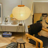 Lampadaire En Papier De Riz