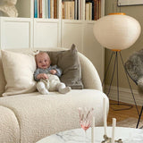 Lampadaire En Papier De Riz