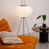 Lampadaire En Papier De Riz