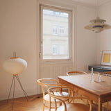 Lampadaire En Papier De Riz