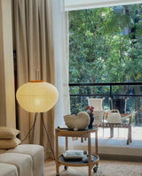 Lampadaire En Papier De Riz