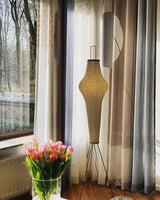 Lampadaire En Papier De Riz