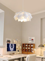 Lampe Pendante Blanche En Forme De Fleur