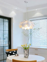 Lampe Pendante Blanche En Forme De Fleur
