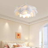 Lampe Pendante Blanche En Forme De Fleur