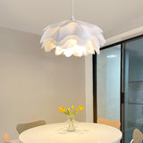 Lampe Pendante Blanche En Forme De Fleur
