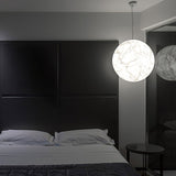 Lampe Pendante En Soie Moon