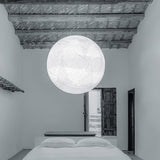 Lampe Pendante En Soie Moon