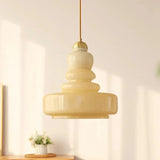 Lampe Pendante En Verre Bauhaus Gourd