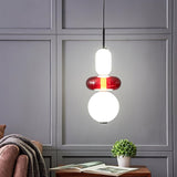 Lampe Pendante En Verre Confit