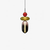 Lampe Pendante En Verre Confit