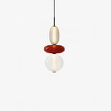 Lampe Pendante En Verre Confit