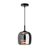 Lampe Pendante Nordique En Verre Noir