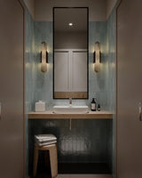 Applique Melange En Albâtre Allongé