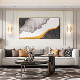 Applique Melange En Albâtre Allongé